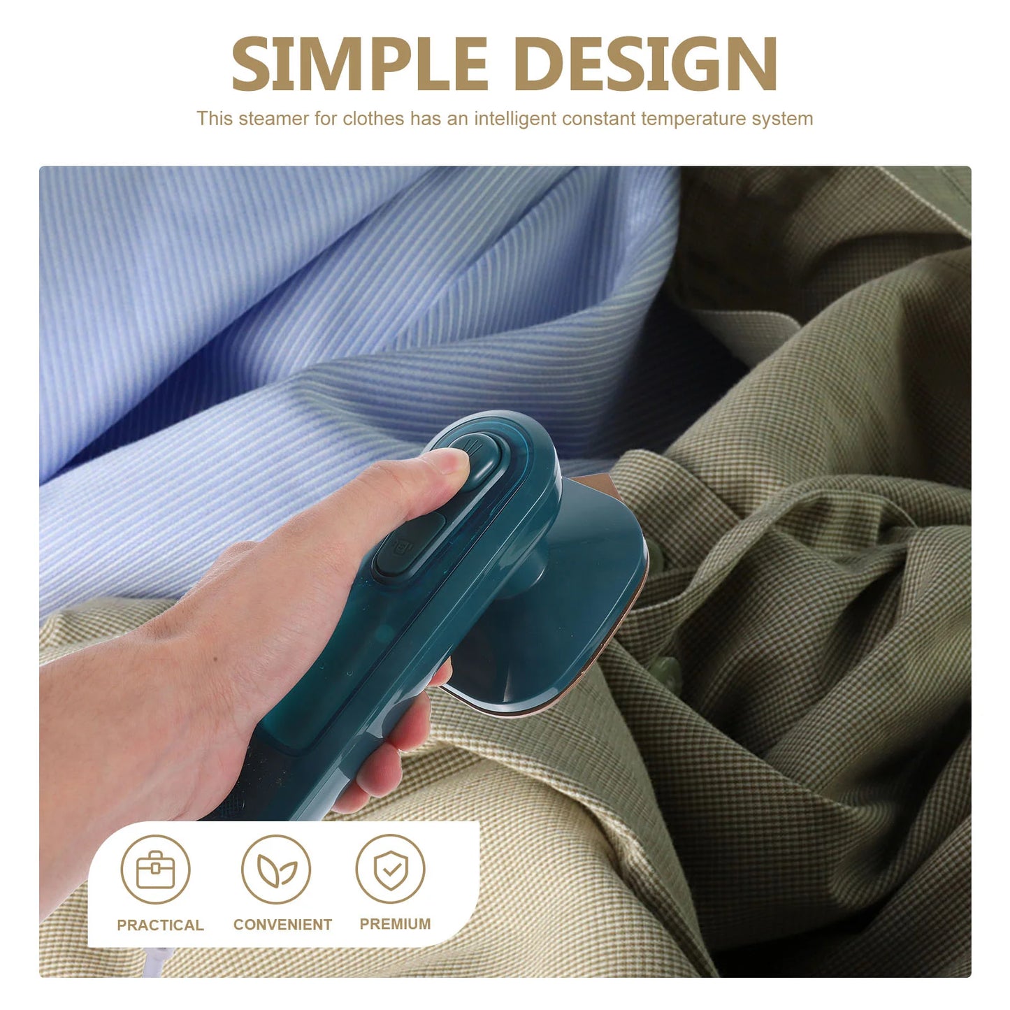 Plancha a Vapor Portátil