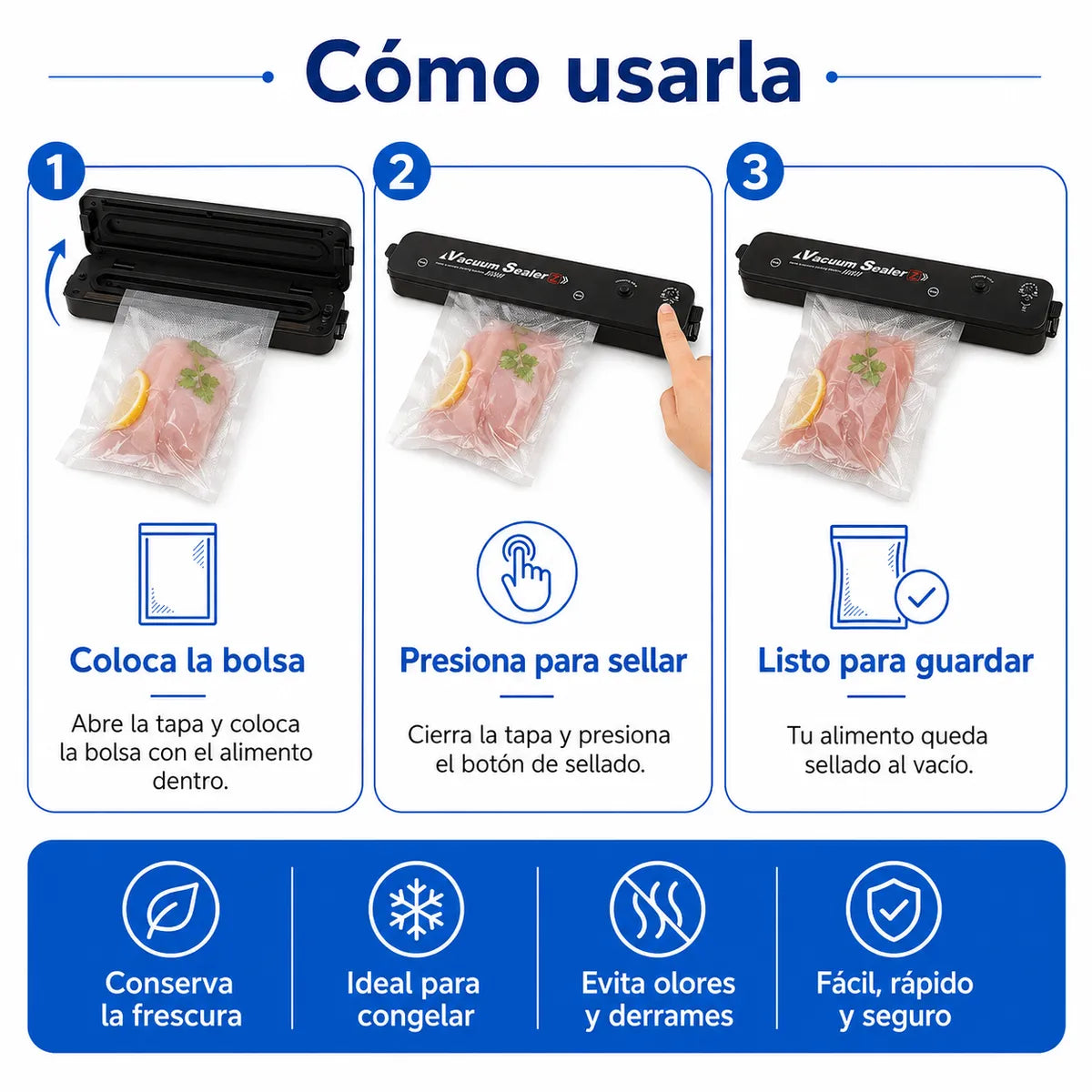 Máquina Selladora al Vacío VACUUM